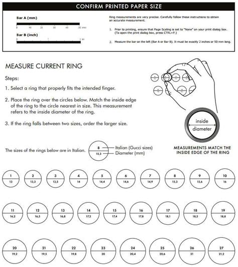 gucci inspired rings|gucci ring size chart.